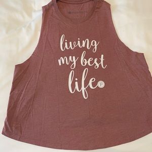 Pure Barre Tank - Living Best Life